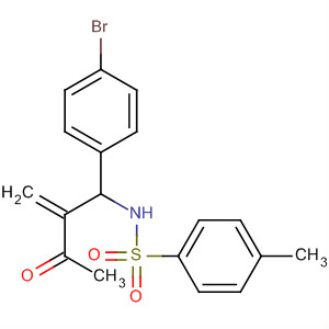 Benzenesulfonamide,N-[1-(4-bromophenyl)-2-methylene-3-oxobutyl]-4-methyl-