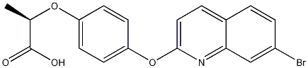 (2R)-2-[4-[(7-Bromoquinolin-2-yl)oxy]phenoxy]propanoic acid