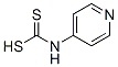 4-pyridyldithiocarbamic acid molecular structure