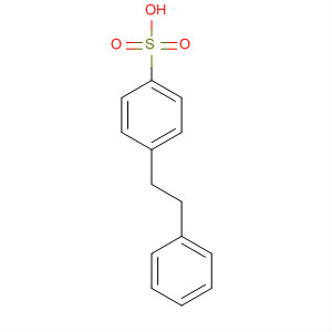 Benzenesulfonic acid, 4-(2-phenylethyl)- molecular structure