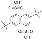 3,7-di-tert-butylnaphthalene-1,5-disulphonic acid molecular structure