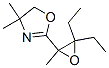 OXAZOLE,2-(3,3-DIETHYL-2-METHYLOXIRANYL)-4,5-DIHYDRO-4,4-DIMETHYL-