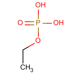 Phosphoric acid, monoethyl ester, ion(1-) molecular structure