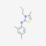 N-(2,4-dimethylphenyl)-4-methyl-3-propyl-1,3-thiazol-2-imine