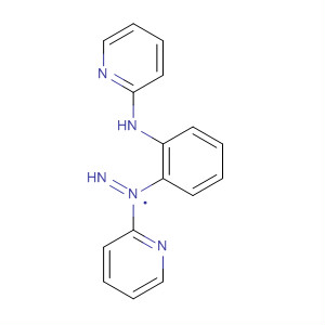2-Pyridinamine, N-[2-(2-pyridinylazo)phenyl]- molecular structure