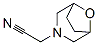 8-Oxa-3-azabicyclo[3.2.1]octane-3-acetonitrile molecular structure