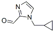 1H-IMIDAZOLE-2-CARBOXALDEHYDE,1-(CYCLOPROPYLMETHYL)- molecular structure