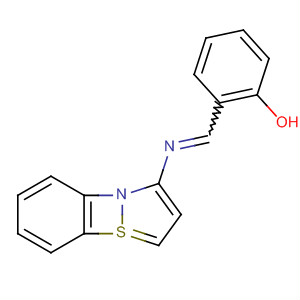 Phenol, 2-[(1,2-benzisothiazol-3-ylimino)methyl]- molecular structure
