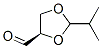 1,3-DIOXOLANE-4-CARBOXALDEHYDE,2-(ISOPROPYL)-,(4R)- molecular structure