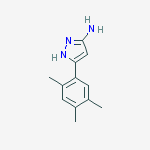 5-(2,4,5-trimethylphenyl)-1h-pyrazol-3-amine