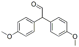 Bis(p-methoxyphenyl)acetaldehyde molecular structure