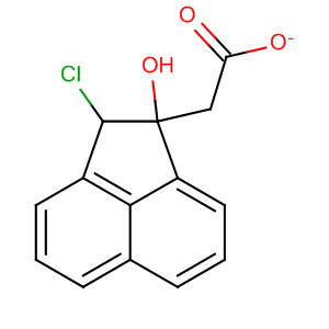 1-Acenaphthylenol, 2-chloro-1,2-dihydro-, acetate, trans-