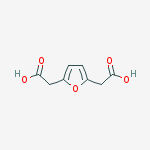 2,5-Furandiacetic acid molecular structure