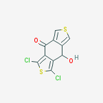 1,3-dichloro-4-hydroxy-4h-thieno[3,4-f][2]benzothiol-8-one
