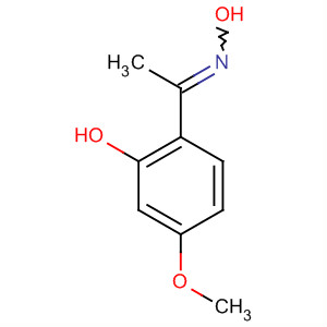 Ethanone, 1-(2-hydroxy-4-methoxyphenyl)-, oxime molecular structure