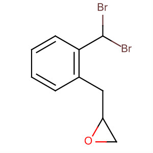 Oxirane, [(dibromomethylphenyl)methyl]- molecular structure