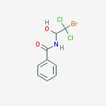Benzamide, N-(2-bromo-2,2-dichloro-1-hydroxyethyl)-