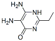 4-1H-PYRIMIDINONE,5,6-DIAMINO-2-ETHYL-