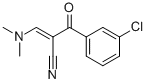 (E)-2-(3-CHLOROBENZOYL)-3-(DIMETHYLAMINO)ACRYLONITRILE molecular structure
