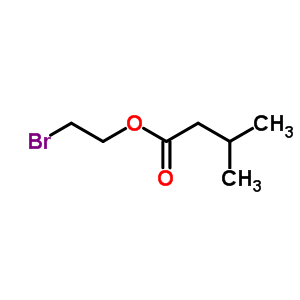 2-bromoethyl 3-methylbutanoate molecular structure