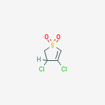 3,4-dichloro-2,3-dihydrothiophene 1,1-dioxide molecular structure