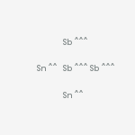 Antimony, compd. with tin (3:2)