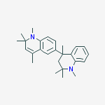 1,2,2,4-tetramethyl-6-(1,2,2,4-tetramethyl-3h-quinolin-4-yl)quinoline molecular structure