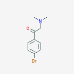 1-(4-Bromophenyl)-2-(dimethylamino)-ethanone molecular structure