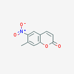 7-methyl-6-nitro-2H-chromen-2-one molecular structure