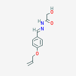 2-hydroxy-n-[(e)-(4-prop-2-enoxyphenyl)methylideneamino]acetamide