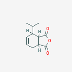4-propan-2-yl-3a,4,7,7a-tetrahydro-2-benzofuran-1,3-dione molecular structure
