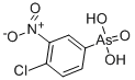 (4-chloro-3-nitro-phenyl)arsonic acid molecular structure