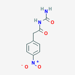 N-CARBAMOYL-2-(4-NITROPHENYL)ACETAMIDE molecular structure