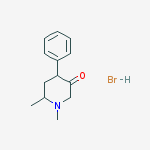 1,6-dimethyl-4-phenylpiperidin-3-one