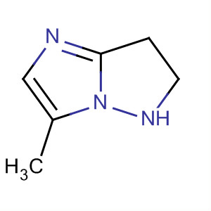 1H-Imidazo[1,2-b]pyrazole, 2,3-dihydro-6-methyl- molecular structure