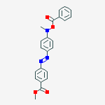methyl 4-[(E)-{4-[(benzoyloxy)(methyl)amino]phenyl}diazenyl]benzoate