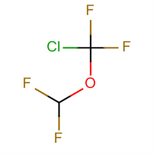 Methane, chloro(difluoromethoxy)difluoro- molecular structure