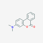 3-(dimethylamino)-6H-benzo[c]chromen-6-one molecular structure