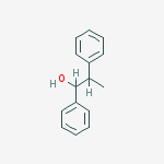 1,2-diphenylpropan-1-ol molecular structure