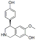 (S)-1,2,3,4-Tetrahydro-4-(4-hydroxyphenyl)-6-methoxy-7-isoquinolinol molecular structure