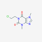 1-(2-Chloroethyl)-3,7-dimethyl-3,7-dihydro-1H-purine-2,6-dione