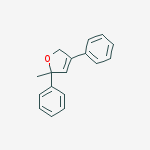 Furan, 2,5-dihydro-2-methyl-2,4-diphenyl-