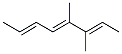 3,4-Dimethyl-2,4,6-octatriene molecular structure