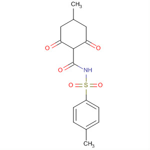 Cyclohexanecarboxamide,4-methyl-N-[(4-methylphenyl)sulfonyl]-2,6-dioxo- molecular structure