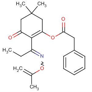 Benzeneacetic acid,5,5-dimethyl-3-oxo-2-[1-[(2-propenyloxy)imino]propyl]-1-cyclohexen-1-ylester
