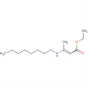 2-Butenoic acid, 3-(octylamino)-, ethyl ester molecular structure
