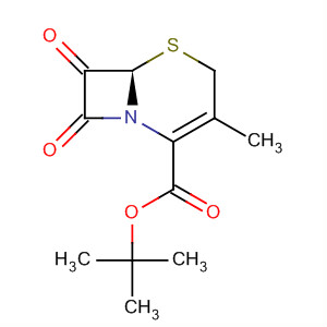 5-Thia-1-azabicyclo[4.2.0]oct-2-ene-2-carboxylic acid,3-methyl-7,8-dioxo-, 1,1-dimethylethyl ester, (R)- molecular structure