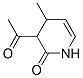 2-1H-PYRIDINONE,3-ACETYL-3,4-DIHYDRO-4-METHYL-