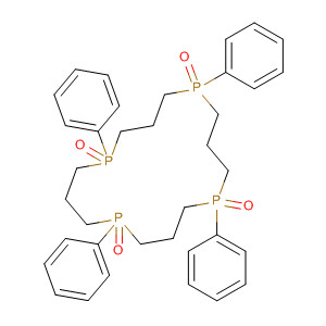 1,5,9,13-Tetraphosphacyclohexadecane, 1,5,9,13-tetraphenyl-,1,5,9,13-tetraoxide