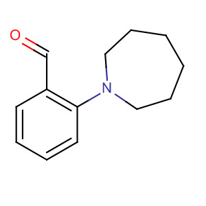 Benzaldehyde, 2-(hexahydro-1H-azepin-1-yl)- molecular structure